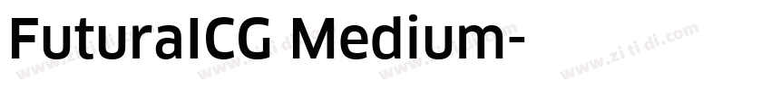 FuturaICG Medium字体转换